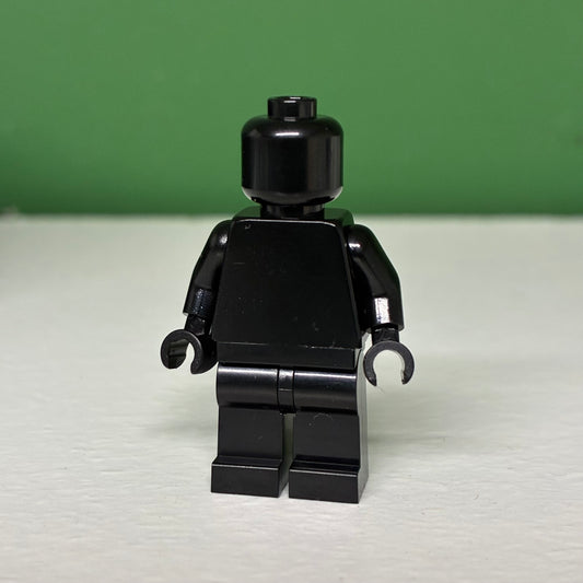 Official Black Blank Minifigure Body