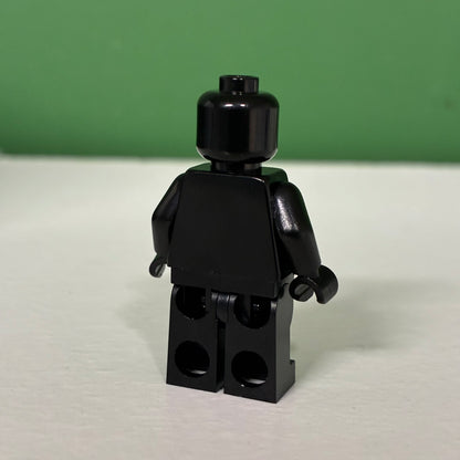 Official Black Blank Minifigure Body