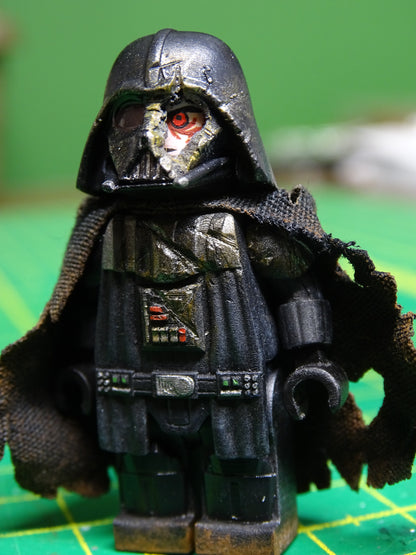 Damaged Vader Custom Minifigure
