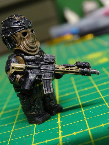 Desert Support Mercenary Custom Minifigure