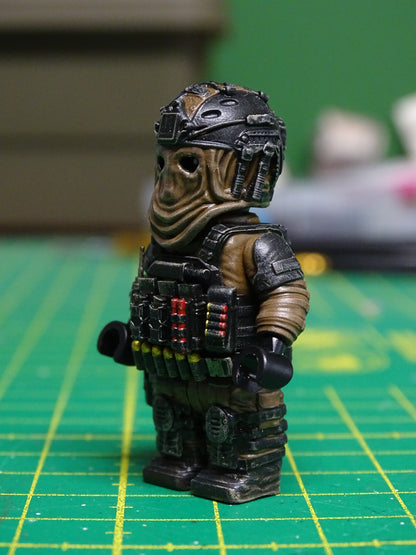Desert Support Mercenary Custom Minifigure