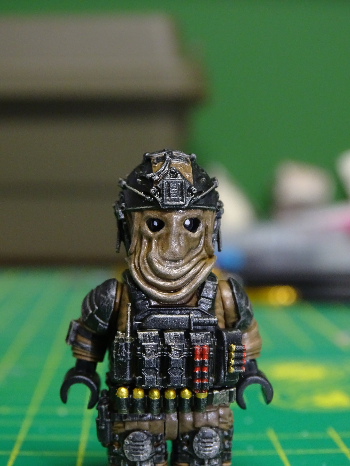 Desert Support Mercenary Custom Minifigure