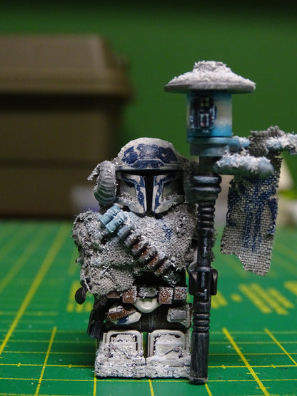 Winter Wanderer Mandalorian Custom Minifigure