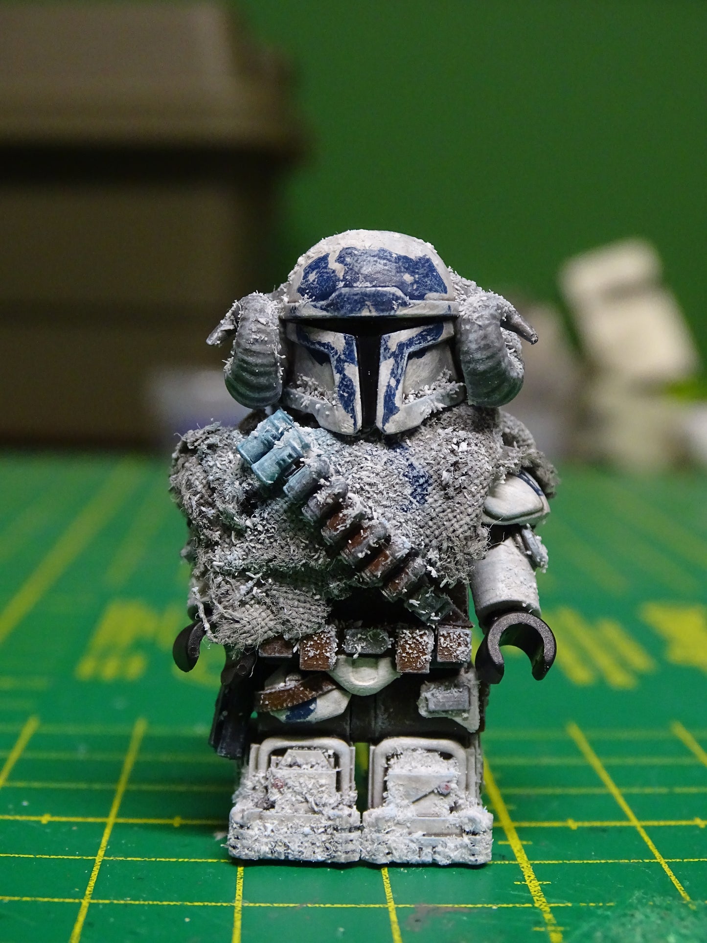 Winter Wanderer Mandalorian Custom Minifigure