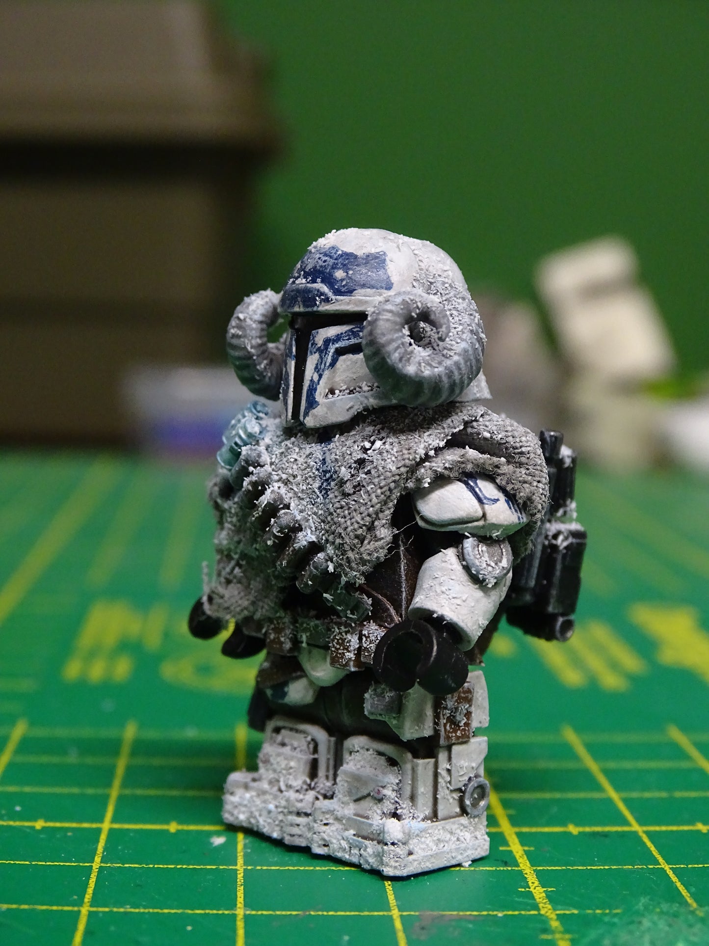 Winter Wanderer Mandalorian Custom Minifigure