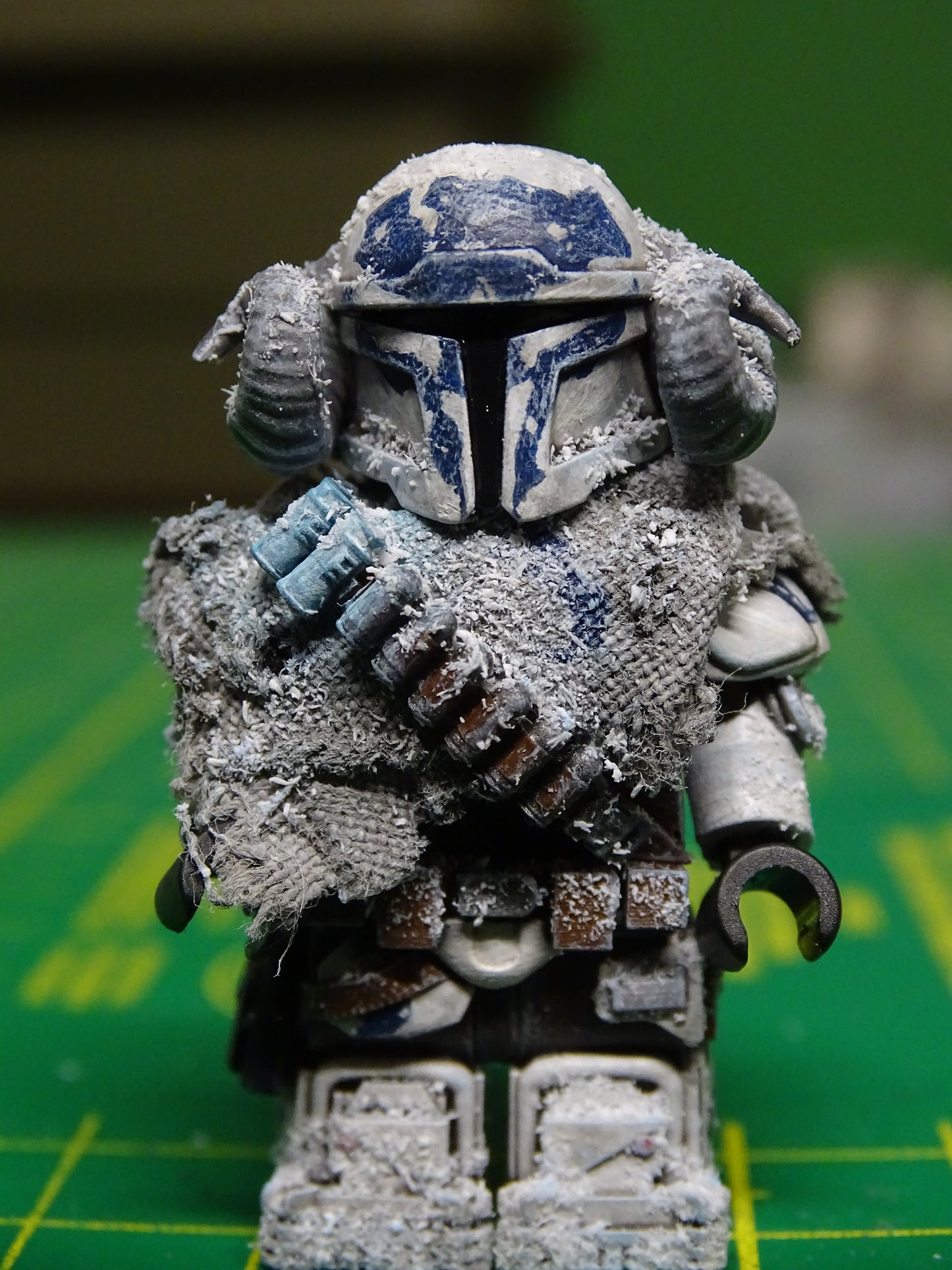 Winter Wanderer Mandalorian Custom Minifigure