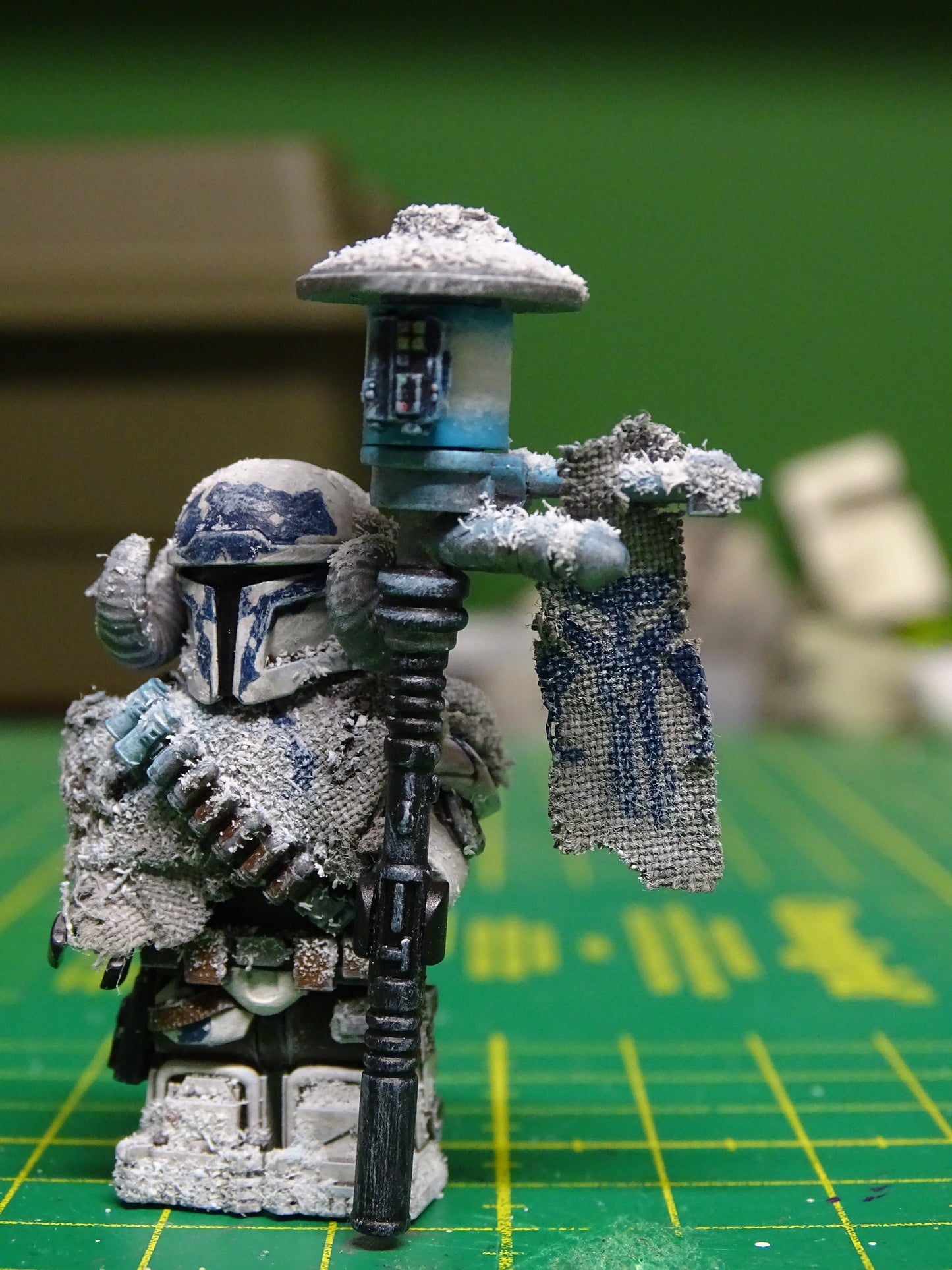 Winter Wanderer Mandalorian Custom Minifigure