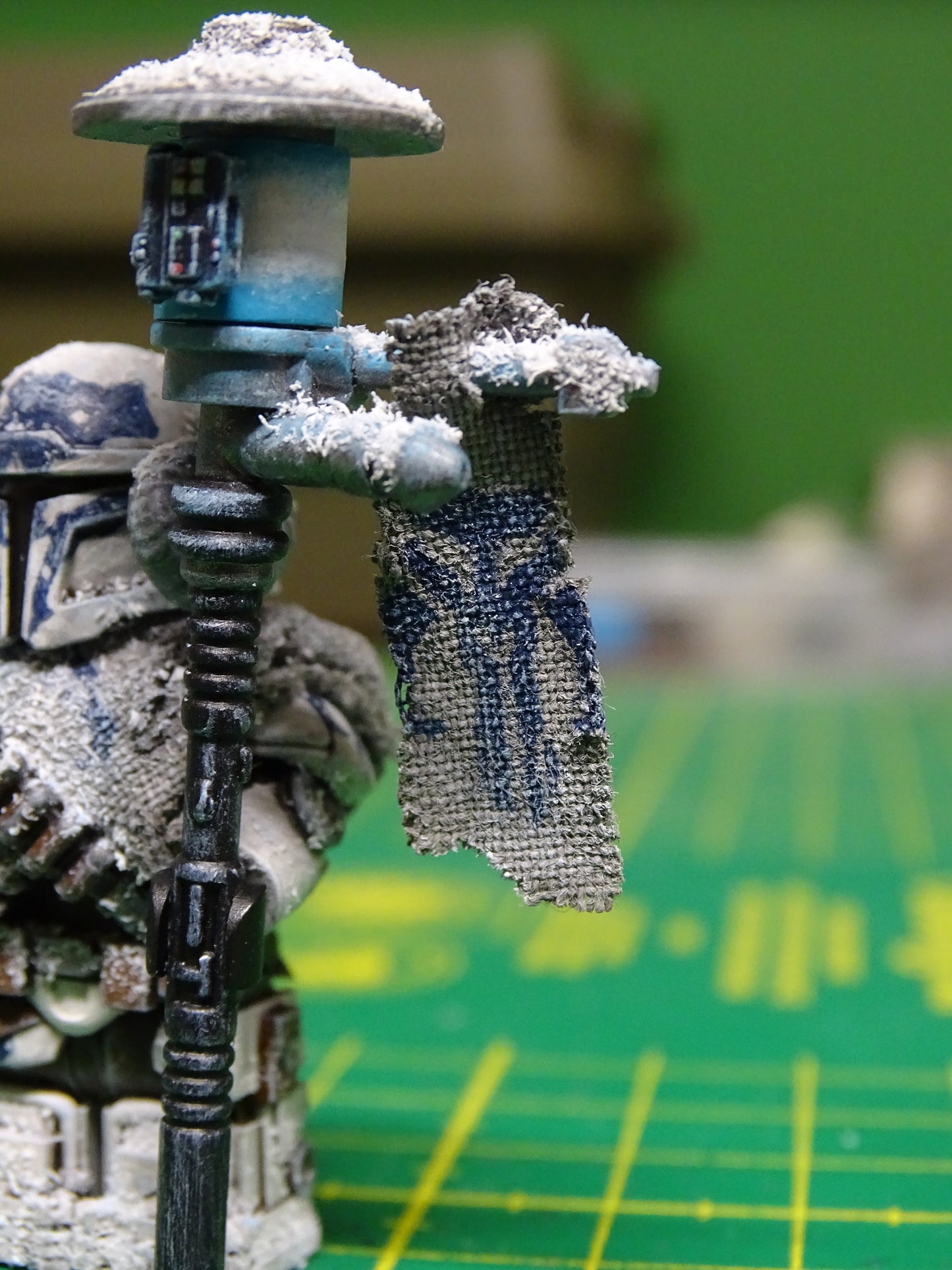 Winter Wanderer Mandalorian Custom Minifigure