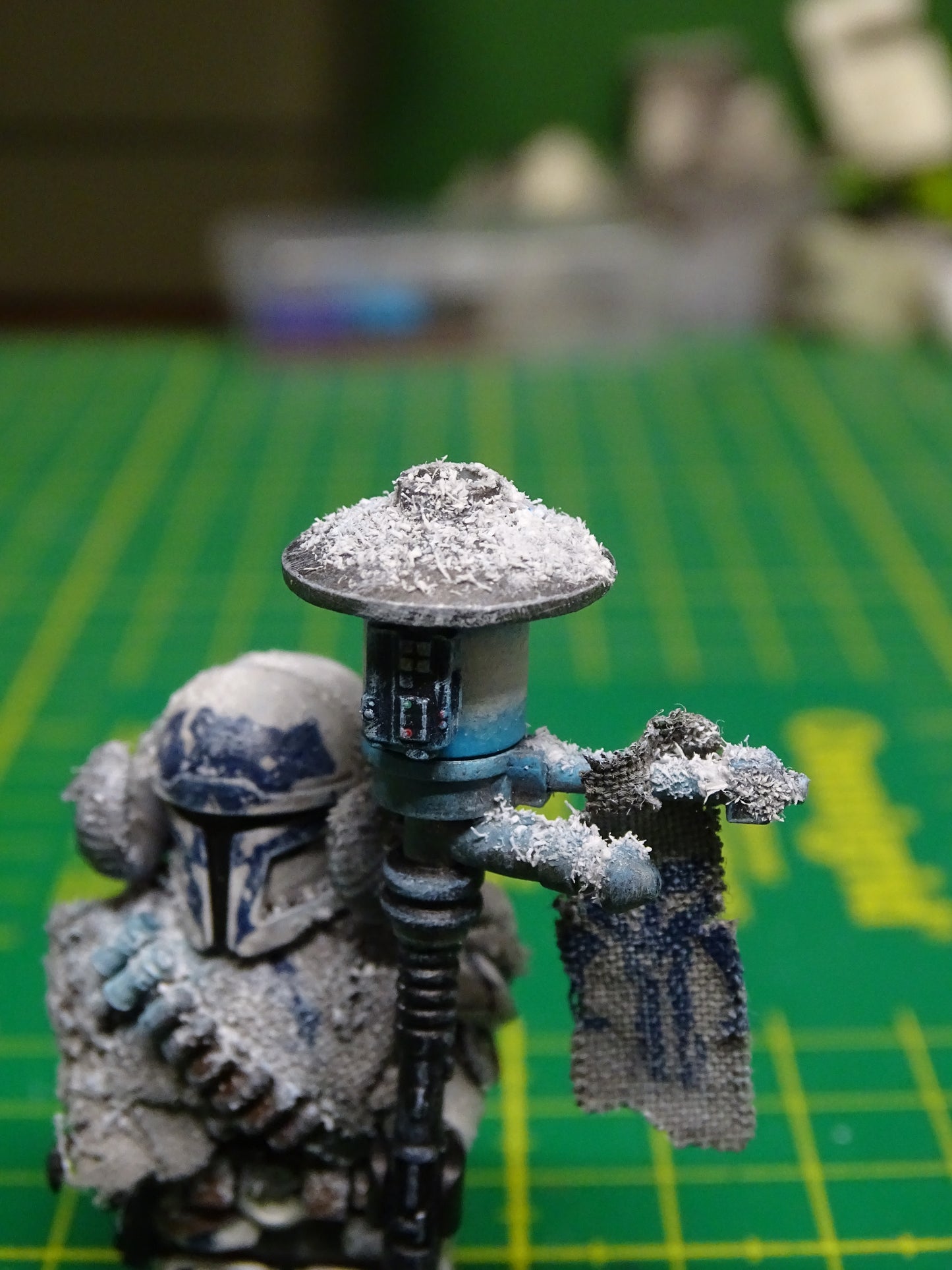 Winter Wanderer Mandalorian Custom Minifigure