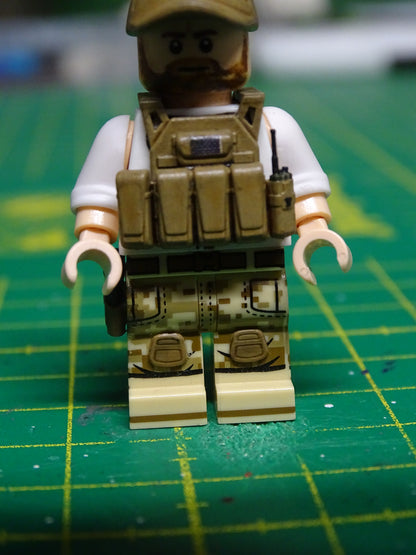 Afghanistan WOT PMC Custom Minifigure