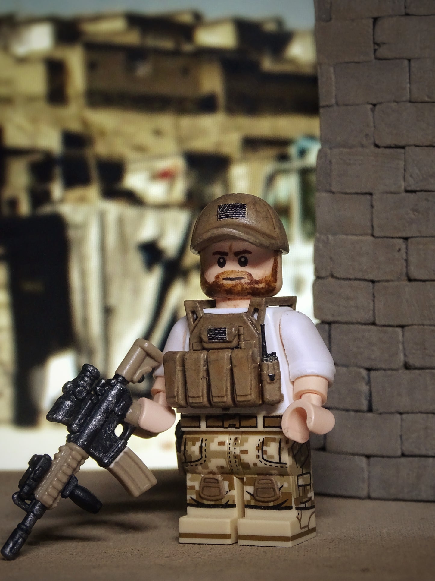 Afghanistan WOT PMC Custom Minifigure