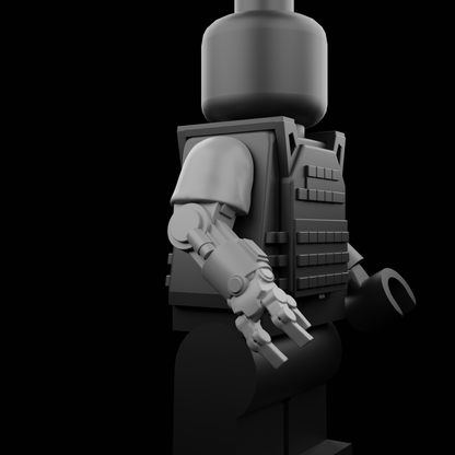 Clawed Robotic Arm 3D Print