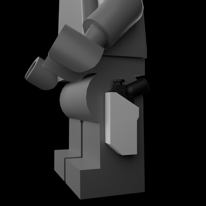 Animated Clone Blaster Holster 3D Print