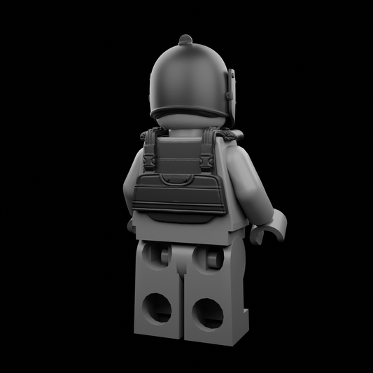 Mall Chad Vest & Helmet Set 3D Print