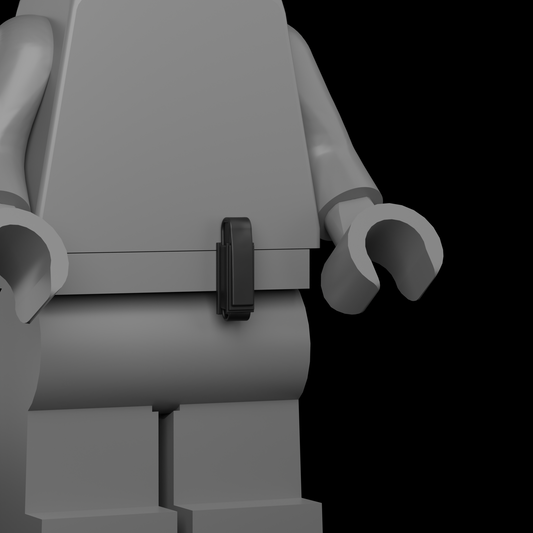 Pistol Mag Pouch Closed 3D Print