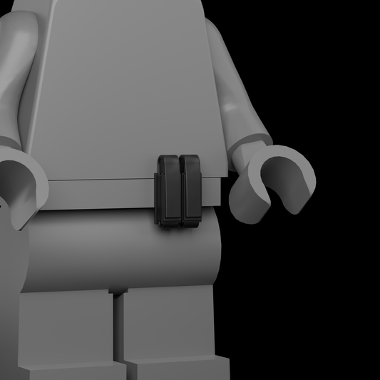 Pistol Mag Pouch Closed 3D Print