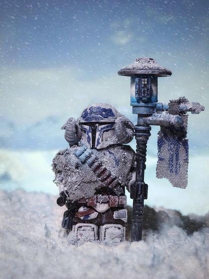 Winter Wanderer Mandalorian Custom Minifigure
